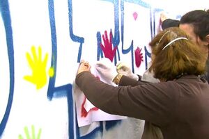 Reformados aprendem a fazer graffiti (vídeo)