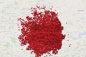 As bombas da II Guerra Mundial rua a rua