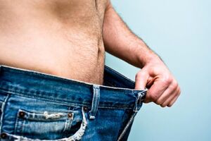 Homem e perda de peso
