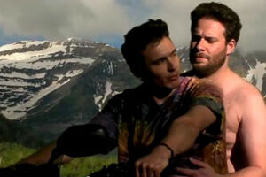 James Franco e Seth Rogen brincam com videoclipe de Kanye West (vídeo)
