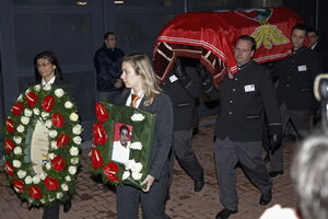 A despedida de Eusébio