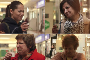 Deram-lhes chocolate quente a provar... que era intragável