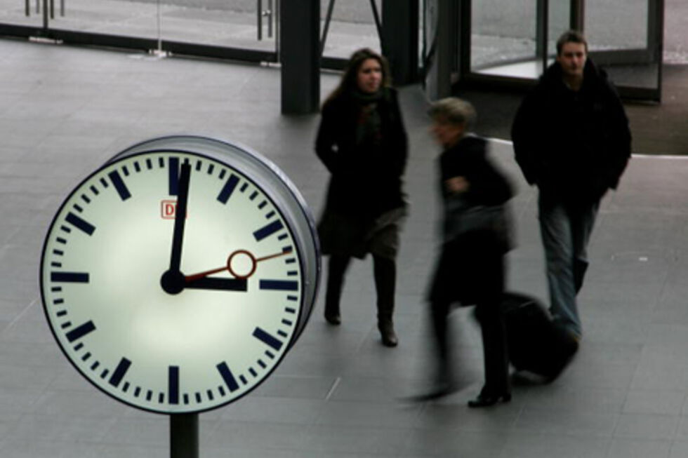 Hora vai mudar no domingo 