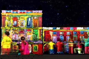 'Video mapping' regressa ao Terreiro do Paço 