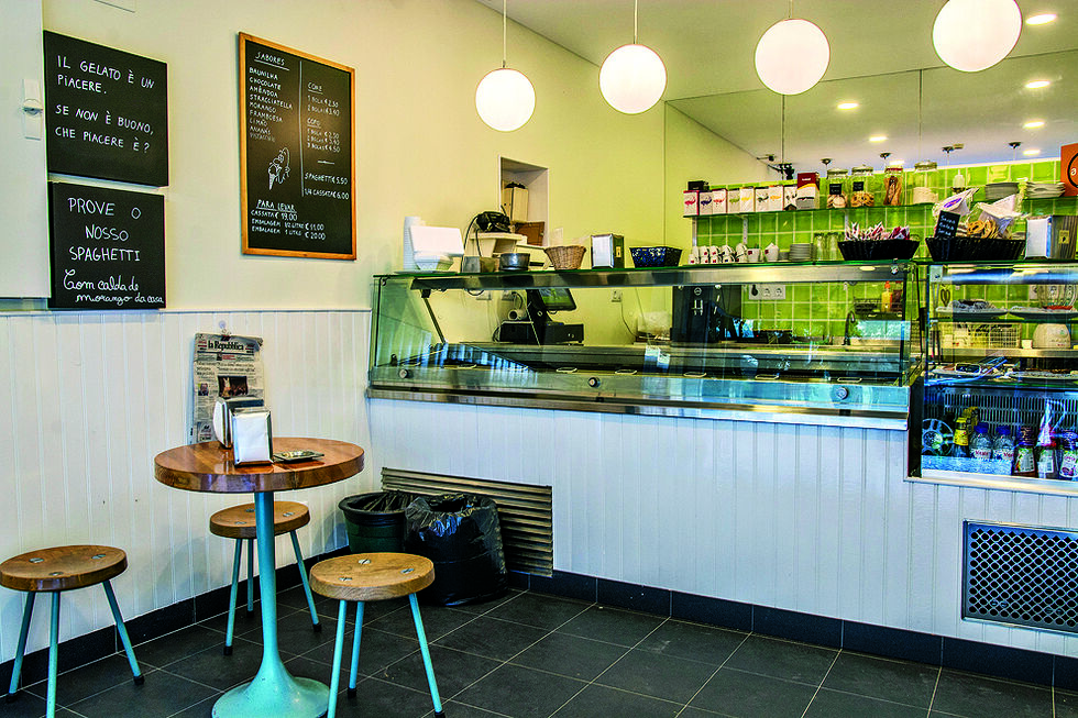 Restaurantes, Lisboa, La Fabbrica, gelados