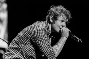 band aid, ébola, bono, ed sheeran