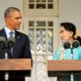 Obama dá apoio incondicional a Aung Suu Kyi