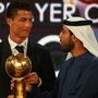 Cristiano Ronaldo  jogador do ano nos Globe Soccer Awards