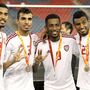 Emirados Árabes Unidos em terceiro lugar na Taça da Ásia
