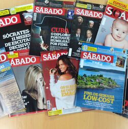 22 anos de SÁBADO em 22 capas