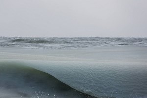 Já viu ondas de “granizado”?