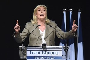Marine Le Pen pronta para subir nas eleições de hoje