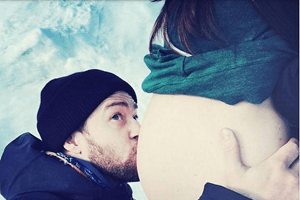 Justin Timberlake foi pai de um rapaz