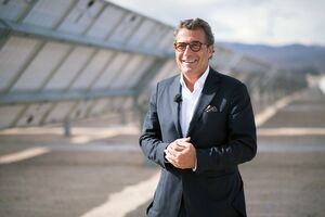 António Mexia, CEO EDP, num dos parques da EDP Renováveis nos Estados Unidos