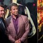 Sylvester Stallone faz exposição de pintura em Nice