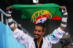 Taekwondo, Rui Bragança, Jogos Europeus, Baku, Ouro