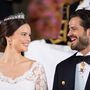 Carl Philip da Suécia e Sofia Hellqvist são marido e mulher