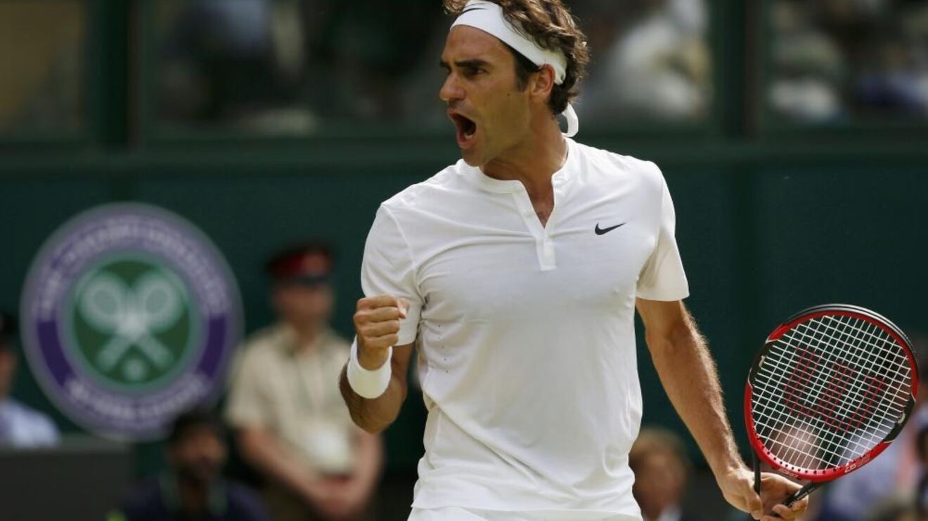 A jogada de Federer que está a correr o mundo
