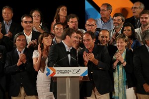 Passos de regresso à festa do Pontal