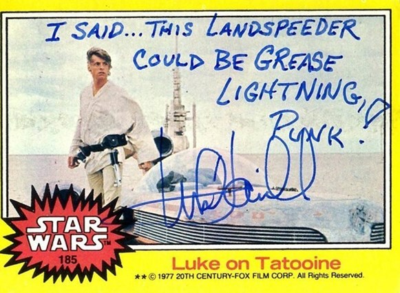 6 autógrafos que provam que o ator que viveu Luke Skywalker em