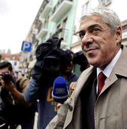 Sócrates apanhado na rede do Monte Branco