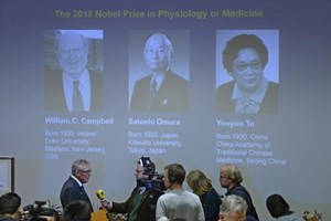 Nobel da Medicina para descobertas contra doenças parasitárias