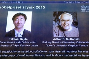 Nobel da Física para descoberta histórica sobre neutrinos
