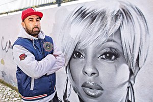 Sérgio Odeith, de rei do esgoto a mestre do mural