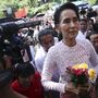 Aung San Suu Kyi a caminho de vitória expressiva na Birmânia