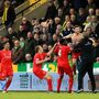 Liverpool vence Norwich em jogo com nove golos