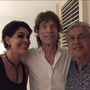 Mick Jagger e Caetano Veloso juntos no Rio de Janeiro