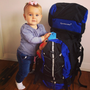 Esmé nasceu e os pais viajaram com ela… durante 10 meses