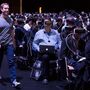 Zuckerberg ignorado por uma enorme audiência