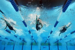Campeonatos nacionais de natação com dois recordes absolutos