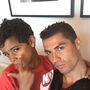 A nova <i>selfie</i> de Ronaldo e Cristianinho
