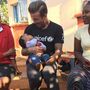 A viagem solidária (e ternurenta) de David Beckham