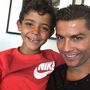 Cristianinho faz anos e Ronaldo já lhe deu os parabéns
