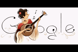 Doodle do Google celebra a fundadora do fado
