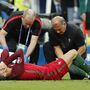 A lesão e as lágrimas de Ronaldo