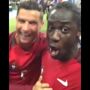 Ronaldo e Éder gravam vídeo eufórico depois do jogo