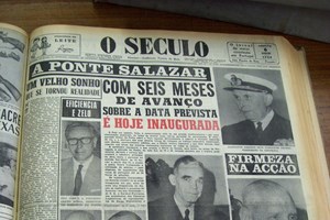 As capas do dia em que Lisboa festejou a Ponte Salazar
