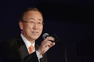 Ki-moon espera que Guterres continue a combater mudanças climáticas