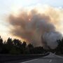 A5: Incêndio corta 20 quilómetros de auto-estrada