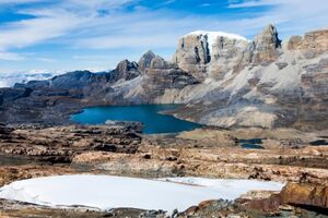 Glaciar na Colômbia