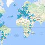 Mapa reúne passwords de Wi-Fi de aeroportos de todo o mundo