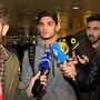 Gonçalo Guedes ruma a Paris em silêncio