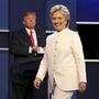 3-0. Hillary Clinton goza com Donald Trump 