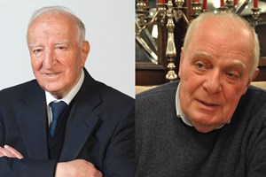 Os dois gigantes que caminham devagar para se encontrarem