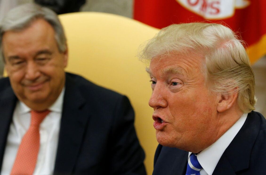 Trump Guterres