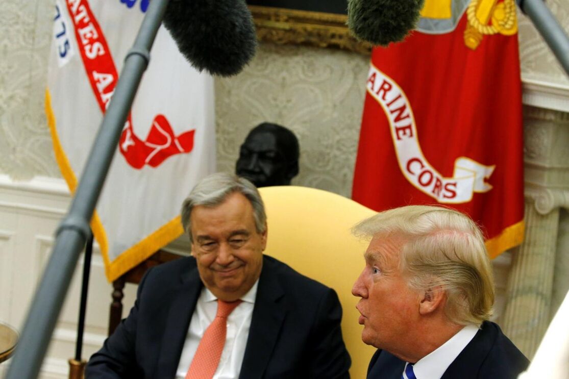 Trump Guterres